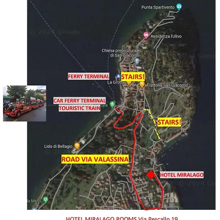 Miralago And Hotel Bellagio